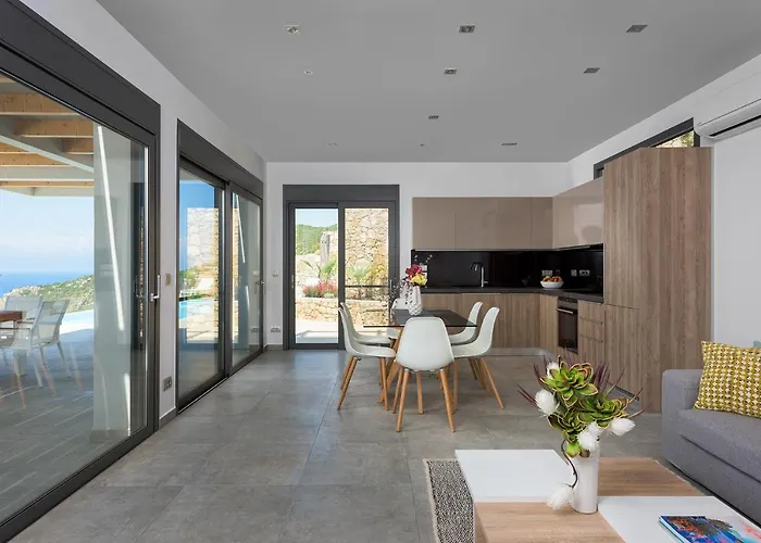 Kathisma Bay - Luxury Villas- Oceanos 빌라 Kalamítsi