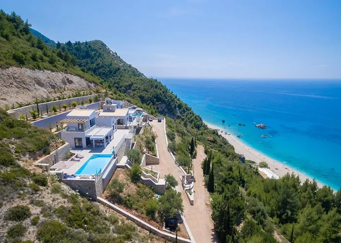 Kathisma Bay - Luxury Villas- Oceanos 빌라 Kalamítsi