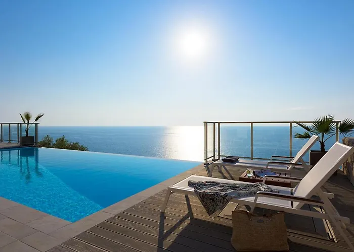빌라 Kathisma Bay - Luxury Villas- Oceanos