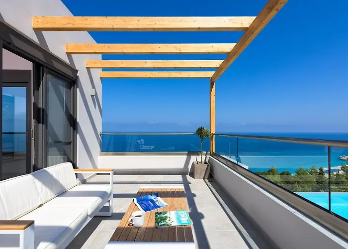 빌라 Kathisma Bay - Luxury Villas- Oceanos