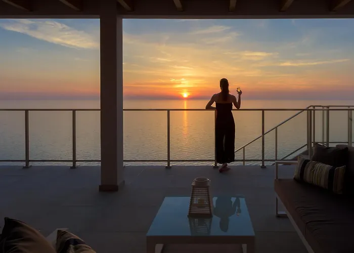 빌라 Kathisma Bay - Luxury Villas- Oceanos
